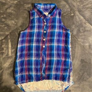 Justice sleeveless shirt